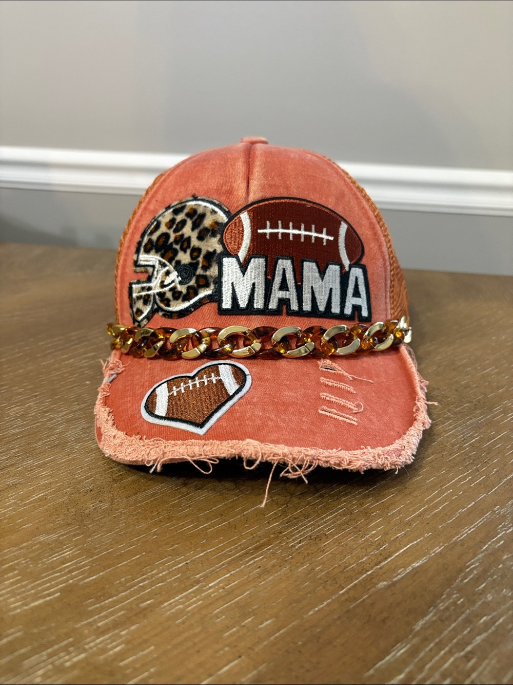 Football Mama Game Day Hat New